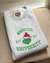 Load image into Gallery viewer, Whoville Grinch Crewneck
