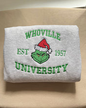 Load image into Gallery viewer, Whoville Grinch Crewneck
