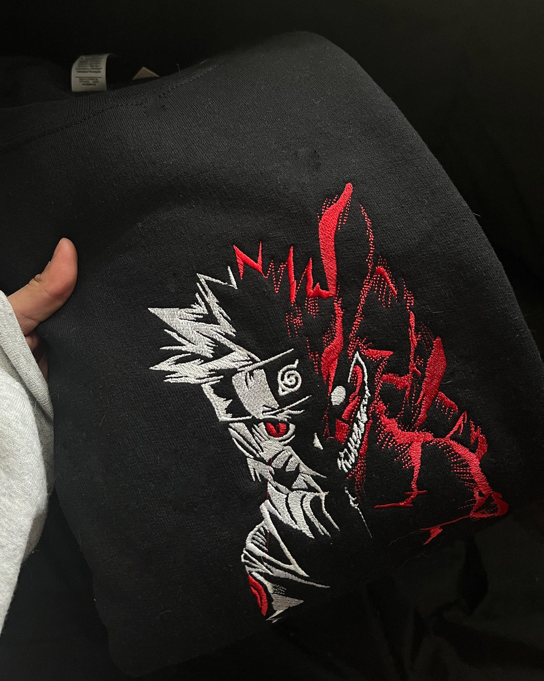 Naruto Embroidery Crewneck