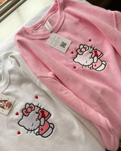 Load image into Gallery viewer, Hello Kitty Valentine&#39;s Embroidery Crewneck
